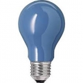 Лампа  накаливания  15w A55 E27 BL(синяя)(Philips)
