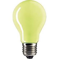 Лампа  накаливания  15w A55 E27 YE(желт)(Philips)