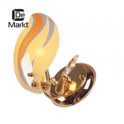 DeMarkt № 336020401   (Сабрина) Сабрина золото 1*60W Е14 220 V бра